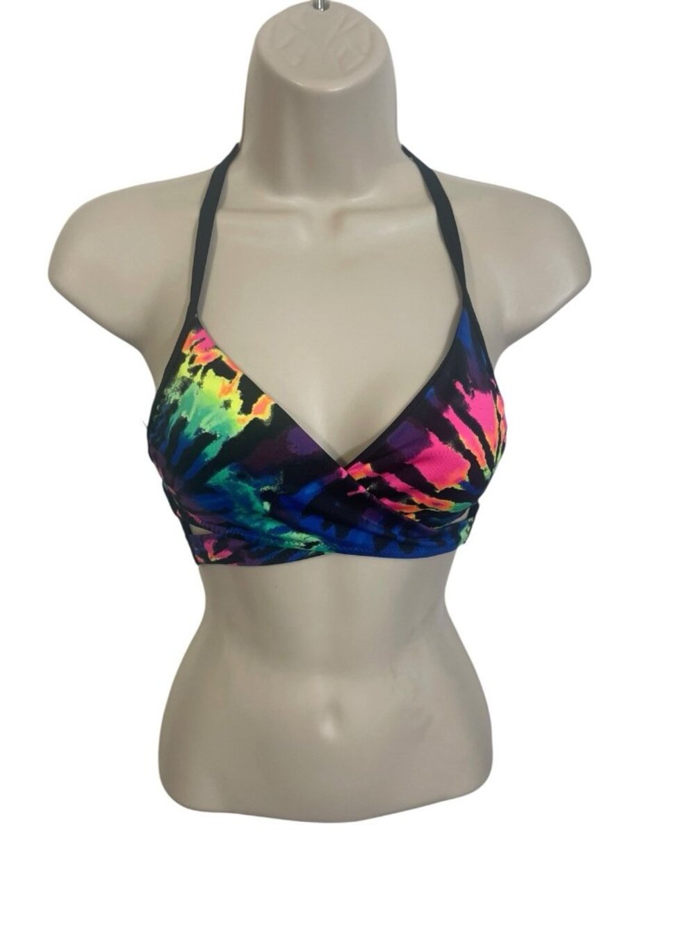VICTORIA'S SECRET PINK ACTIVE Women's XS Ultimate Lightly Lined Neon Sports Bra